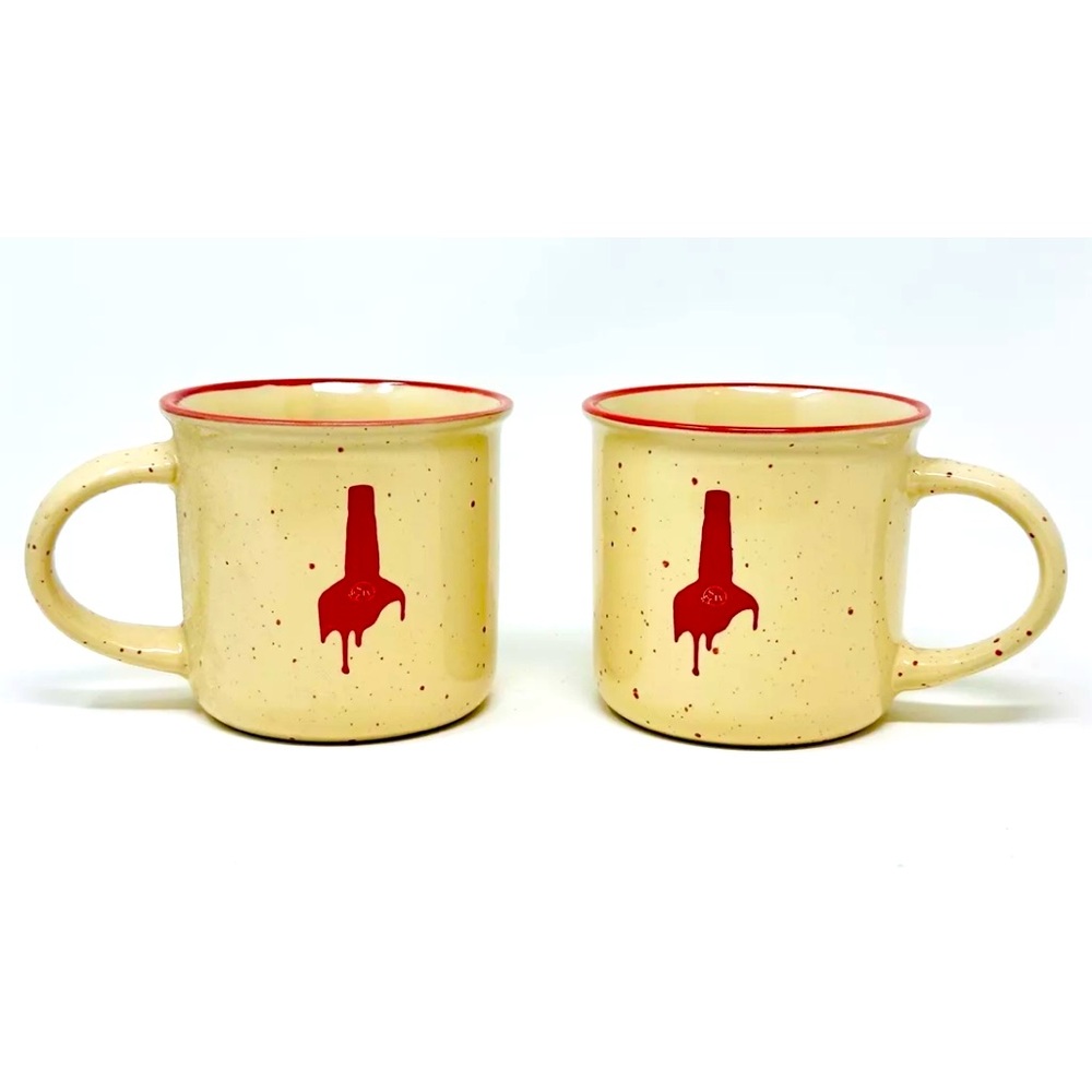 Maker’s Mark Ltd. Edition Mugs Set of 2- Maker's Mark bourbon whiskey Mugs